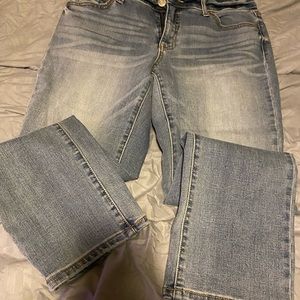Size 12 petite straight leg jeans